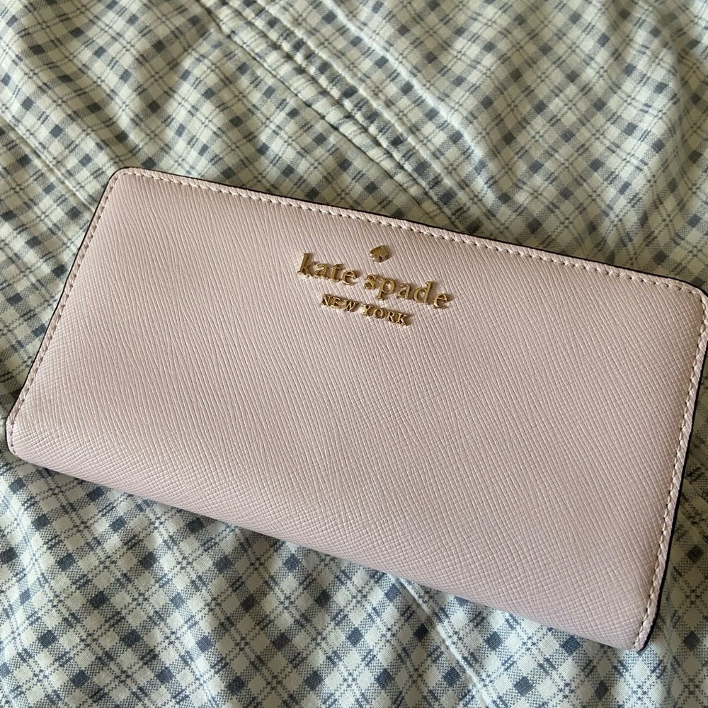Kate Spade Pink Leather Wallet